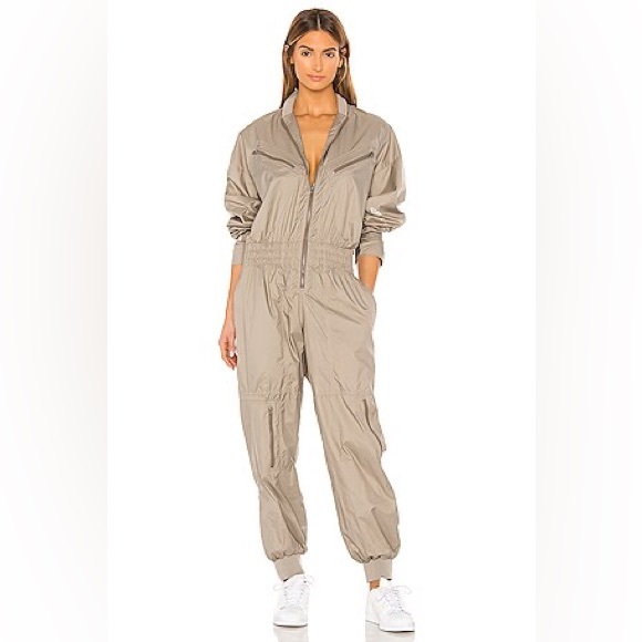 Adidas by Stella McCartney Pants - Stella McCartney x adidas grey Jumpsuit